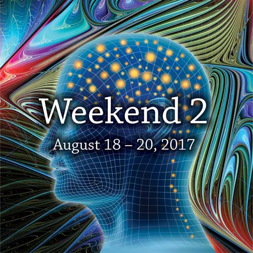 Weekend 2, Aug. 18 – 20, 2017