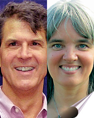 Dr. Eben Alexander and Karen Newell