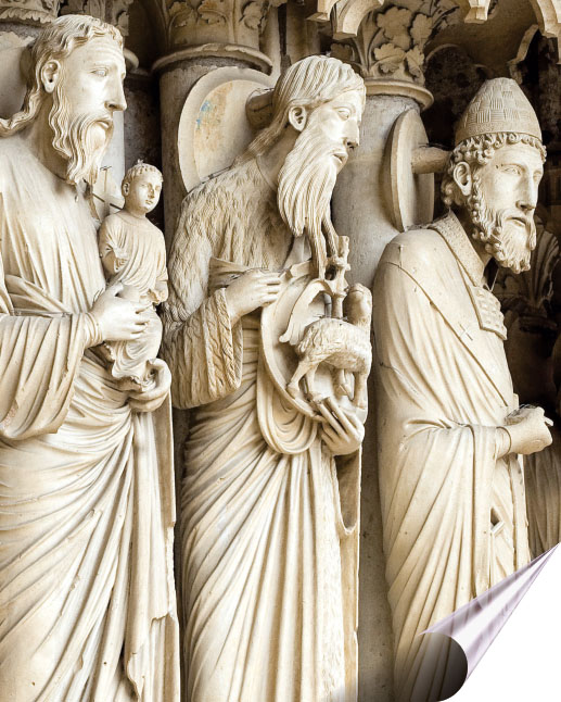 Detail from Chartres Cathedral