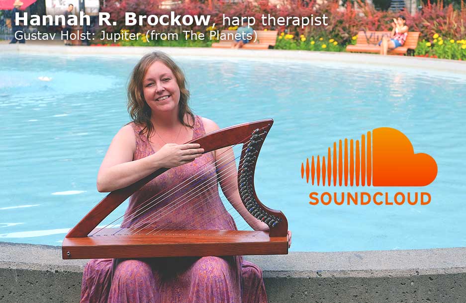 Hannah R. Brockow, harpist