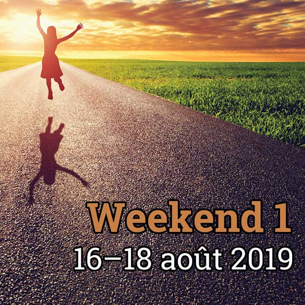 Weekend 1, 16 – 18 août 2019